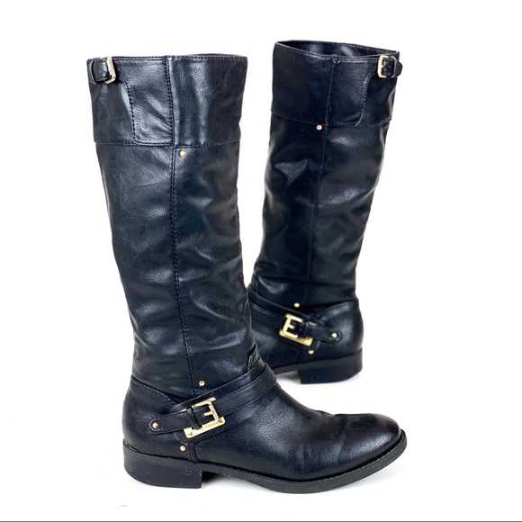 DV by Dolce Vita Shoes - Dolce Vita Black Leather Boots Size 9.5